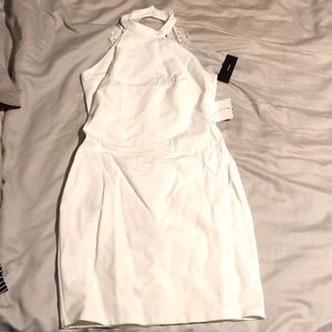 Lulu’s white halter dress